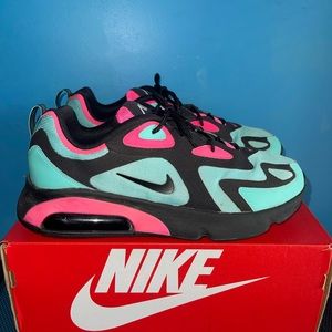 Nike Airmax 200 South Beach Teal,Hot Pink and black Mens size 13